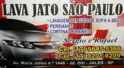Lava Jato São Paulo - Lava Jato em Jales - Área 17 - Seu guia de empresas em São José do Rio Preto e região.