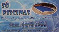Só Piscinas - Área 17 - Seu guia de empresas em São José do Rio Preto e região.
