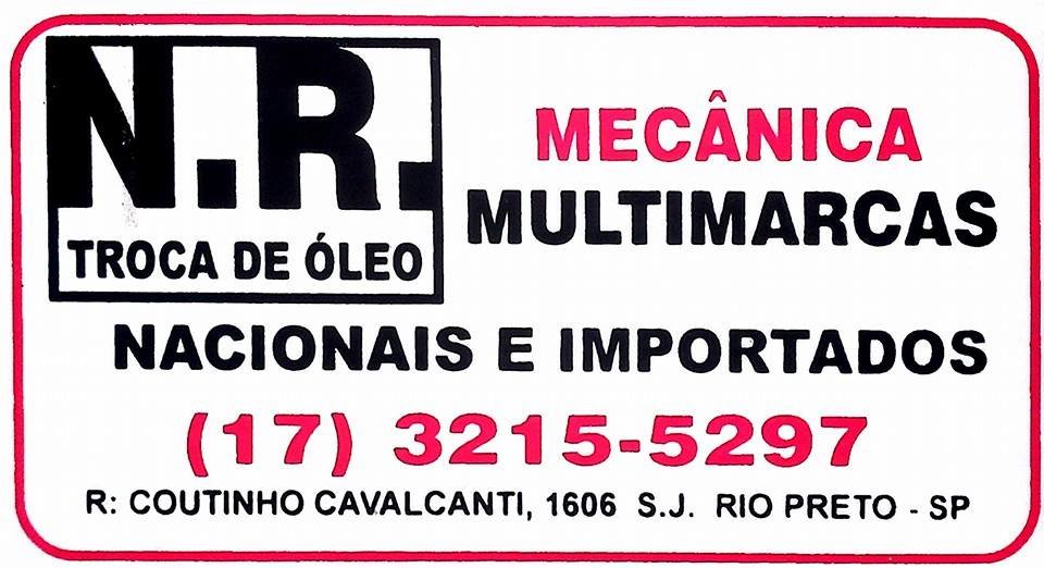 NR Troca de Óleo e Mecânica São José do Rio Preto - Área 17 - Seu guia de empresas em São José do Rio Preto e região.