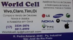 World Cell - Área 17 - Seu guia de empresas em São José do Rio Preto e região.