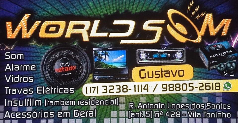 World Som Automotivo Insufilm e Acessórios São José do Rio Preto - Área 17 - Seu guia de empresas em São José do Rio Preto e região.