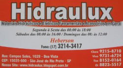 Hidraulux - Área 17 - Seu guia de empresas em São José do Rio Preto e região.