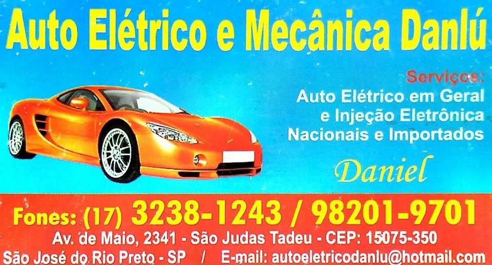 Auto Elétrica e Auto Mecânica Danlú São José do Rio Preto - Área 17 - Seu guia de empresas em São José do Rio Preto e região.