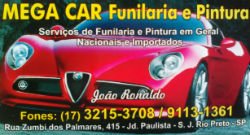 Mega Car Funilaria e Pintura - Área 17 - Seu guia de empresas em São José do Rio Preto e região.