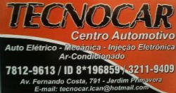 Tecno Car Centro Automotivo - Área 17 - Seu guia de empresas em São José do Rio Preto e região.