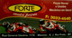 Forte Moto Peças - Área 17 - Seu guia de empresas em São José do Rio Preto e região.