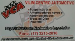 VCA Suspensões - Área 17 - Seu guia de empresas em São José do Rio Preto e região.