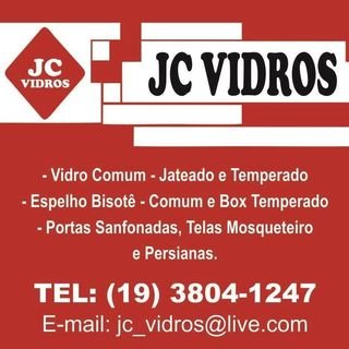 Jc Vidros Mogi Mirim - Área 17 - Seu guia de empresas em São José do Rio Preto e região.