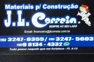 JL Correia Materiais para Construção Votorantim - Área 17 - Seu guia de empresas em São José do Rio Preto e região.