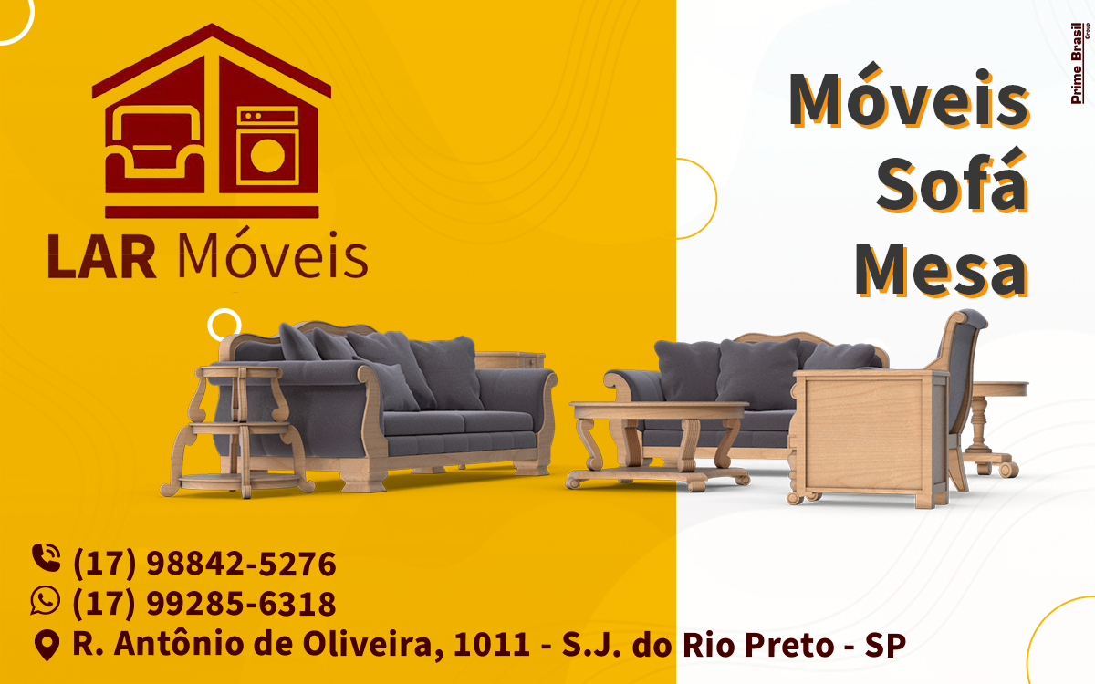 Lar Móveis Mirassol - Área 17 - Seu guia de empresas em São José do Rio Preto e região.