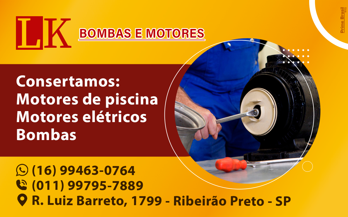LK Consertos Bombas e Motores Ribeirão Preto - Área 17 - Seu guia de empresas em São José do Rio Preto e região.