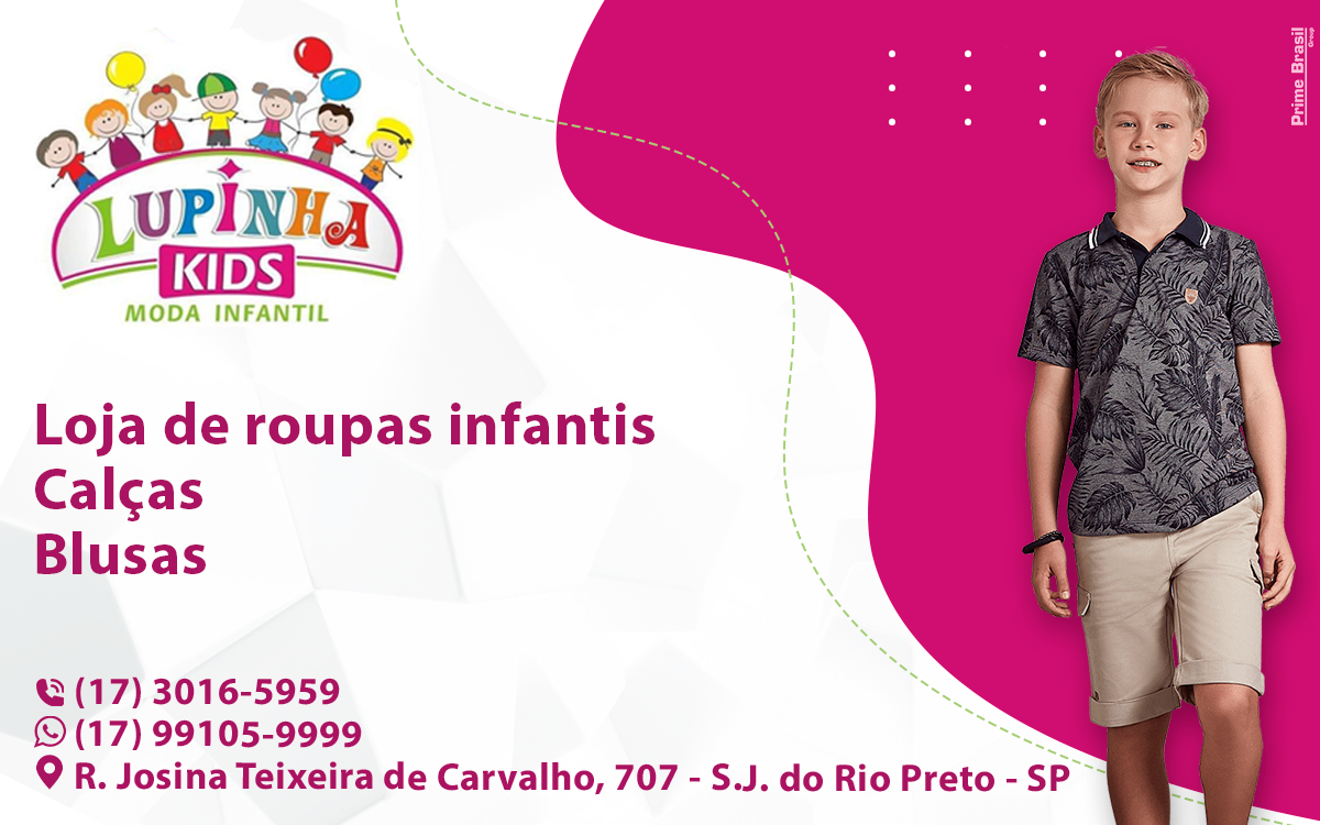 Lupinha Kids Guapiaçu - Área 17 - Seu guia de empresas em São José do Rio Preto e região.