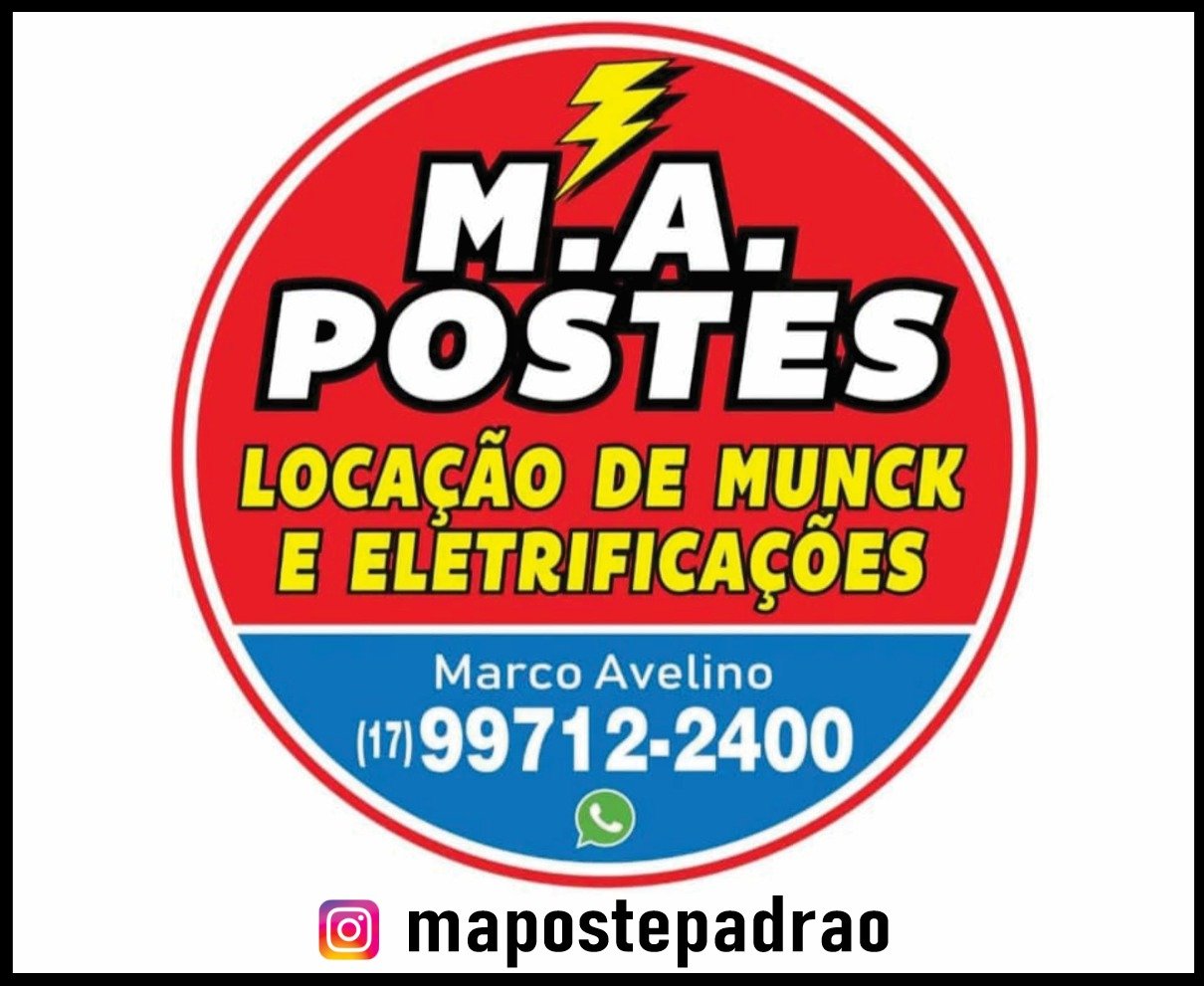 M.A. Postes - Locação de Munck e Eletrificações em São José do Rio Preto-SP - Área 17 - Seu guia de empresas em São José do Rio Preto e região.