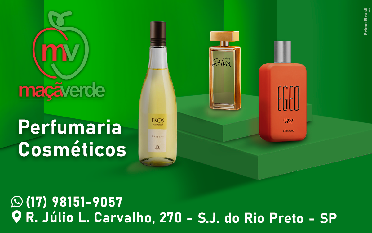 Maçã Verde Cosméticos e Presentes São José do Rio Preto - Área 17 - Seu guia de empresas em São José do Rio Preto e região.