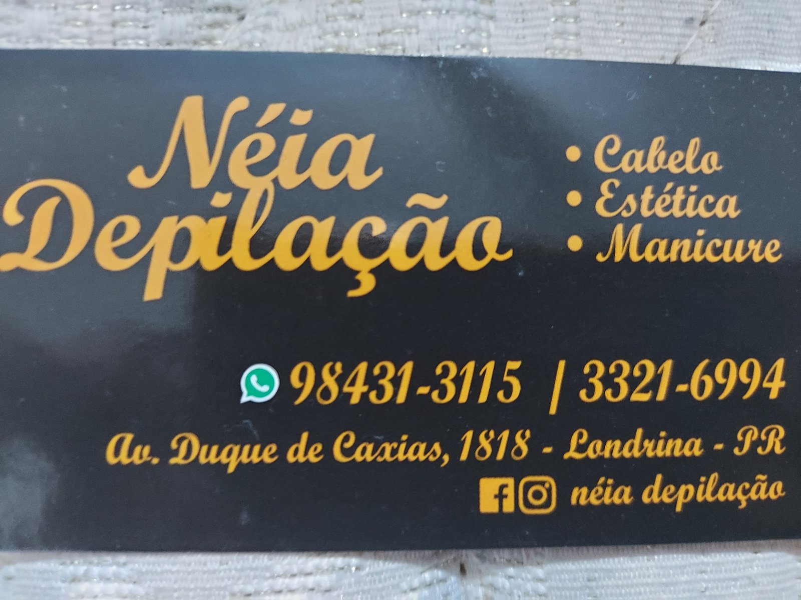 Néia Depilação Londrina - Área 17 - Seu guia de empresas em São José do Rio Preto e região.
