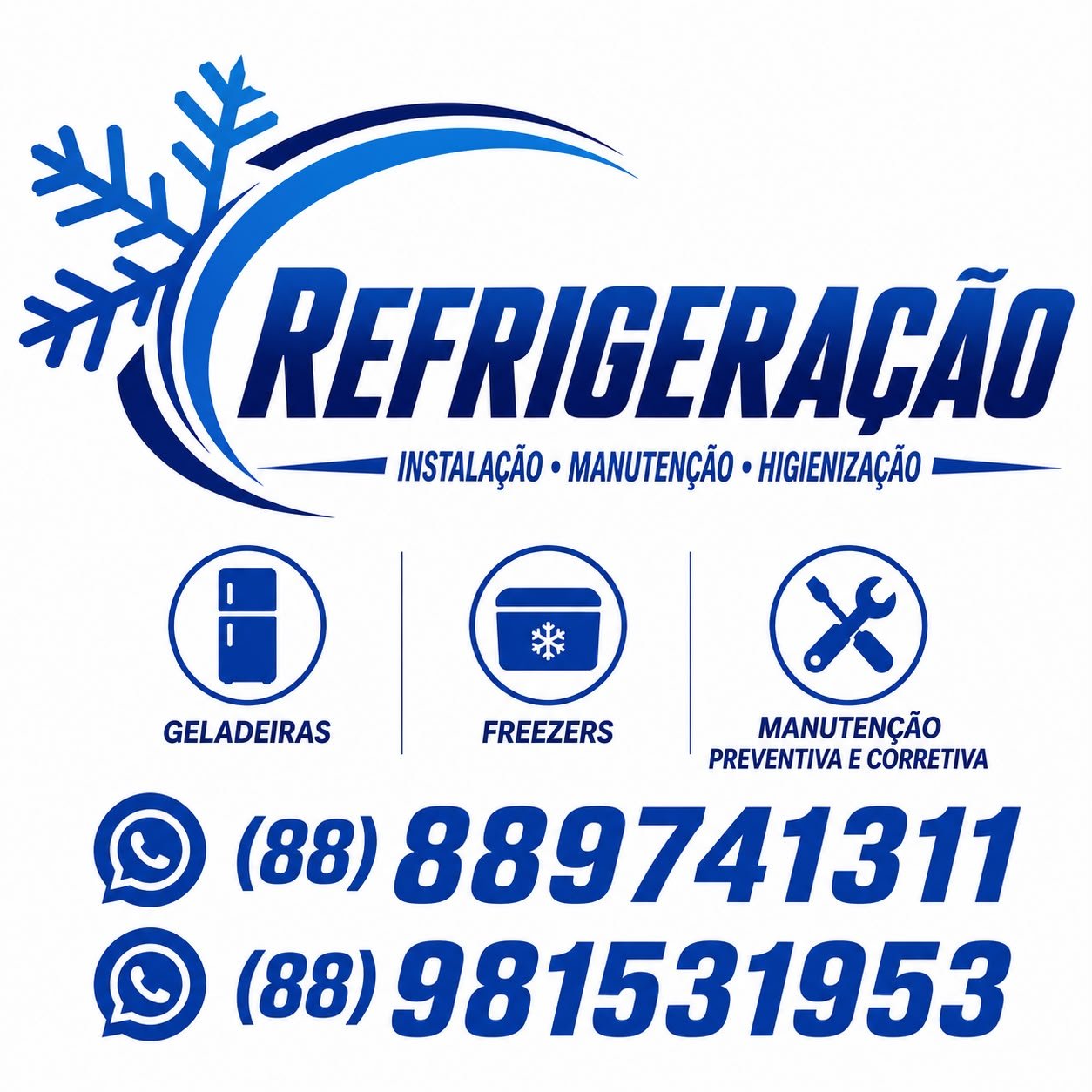 Paulista Refrigeração - Conserto de Geladeiras, Máquinas de Lavar e Serviços Gerais de Refrigeração em Juazeiro do Norte - Área 17 - Seu guia de empresas em São José do Rio Preto e região.