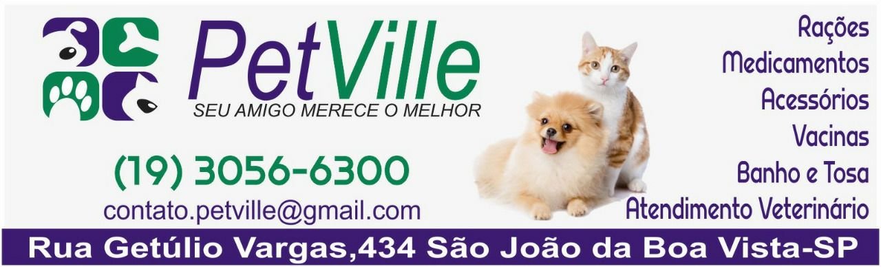 Pet Ville São João da Boa Vista - Área 17 - Seu guia de empresas em São José do Rio Preto e região.