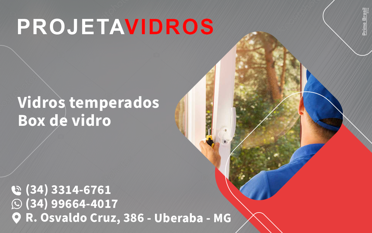 Projeta Vidros Conceição das Alagoas - Área 17 - Seu guia de empresas em São José do Rio Preto e região.