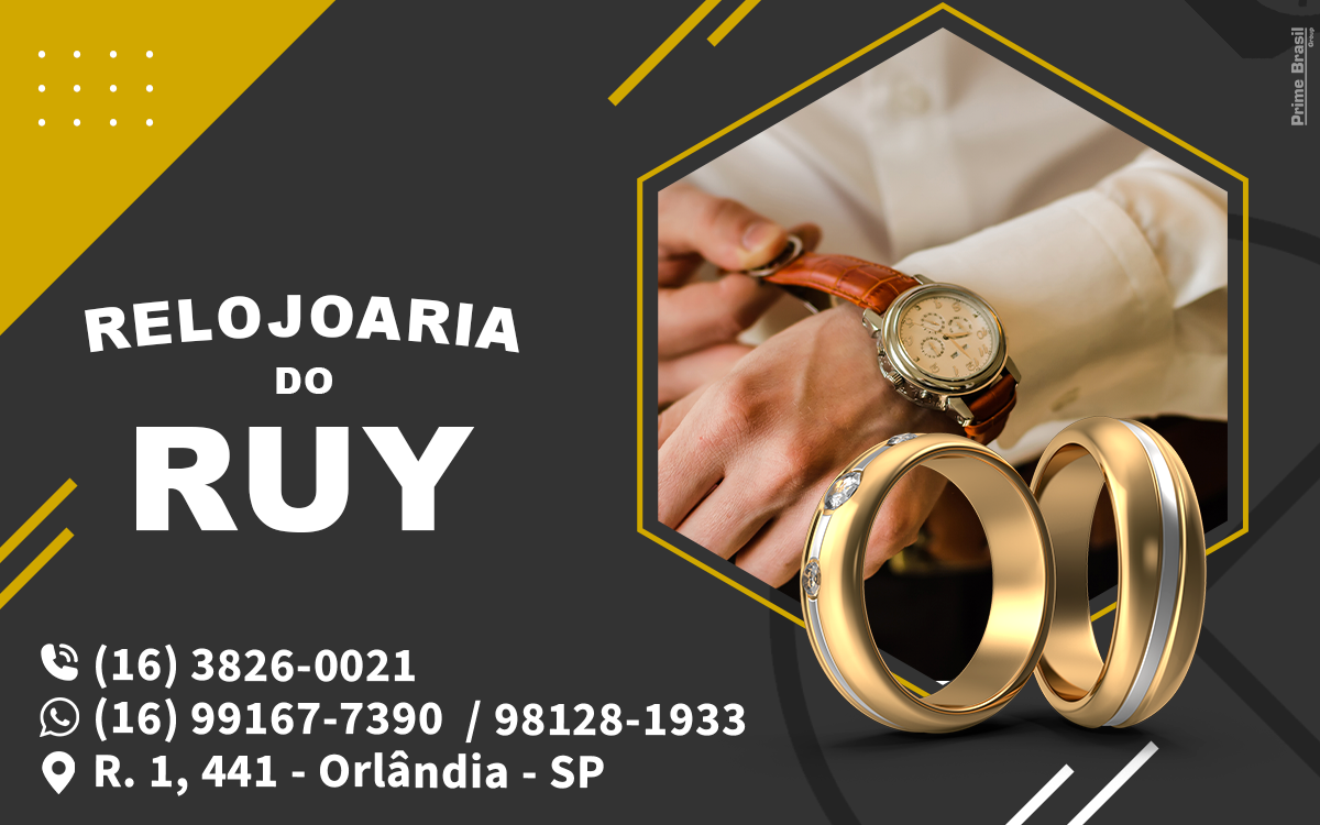 Relojoaria do Ruy Sales Batatais - Área 17 - Seu guia de empresas em São José do Rio Preto e região.