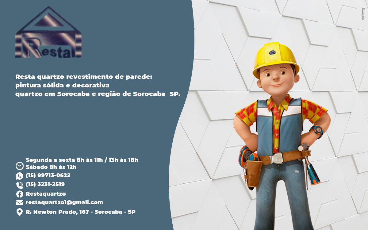 Resta Quartzo Revestimento de Parede Boituva - Área 17 - Seu guia de empresas em São José do Rio Preto e região.