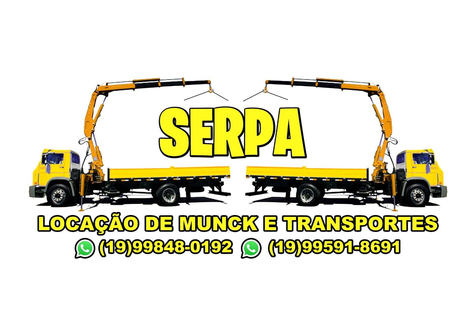 Serpa - Locações de Munck e Transportes em Vinhedo-SP - Área 17 - Seu guia de empresas em São José do Rio Preto e região.