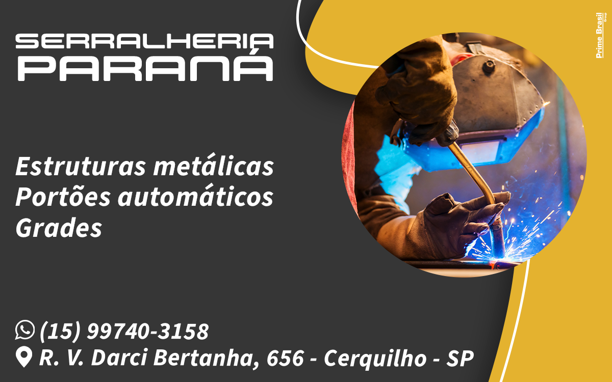 Serralheria Paraná Cruzeiro do Sul - Área 17 - Seu guia de empresas em São José do Rio Preto e região.